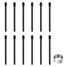 Standard Pen Nibs for , 12Pcs Black Replacement Refill Pen Tips for Intuos Pro, IMobileStudio Pro