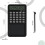 Basic Calculator with Notepad 12-Digit Display Desk Calculator with Writing Tablet Portable Calculator 6