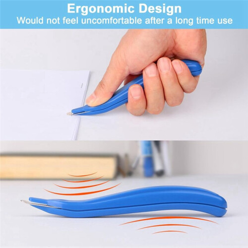 4 Pack Magnetic Staple Remover Tools, Professional Stapler Removers Staple Puller Remover for Classroom (4 Colors) 2