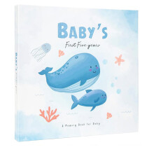 Babygeheugenboek Plakboek Fotoalbum Zwangerschapsdagboek Schattig Dier Aandenken Record Groeidagboek Handaccount B