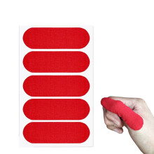 300 PièCes Ruban Pouce de Bowling Ruban de Doigt de Bowling Ruban de Bowling Pouce pour Quilleurs, Accessoires de Bowling pour Hommes Femmes Rouge
