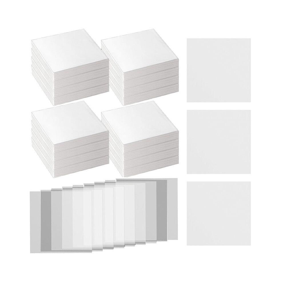 2000 Pcs Cellulose Weighing Paper Sheet Laboratory Sample Weighing Paper Weigh Papers, Nitrogen Free, 4 X 4 Inches 4713552236150