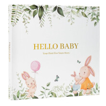 Baby Memory Book Scrapbook Photo Album Pregnancy Diary Cute Animal Keepsake Record Growth Journal Hand Account A