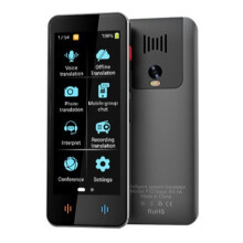 New  Translator Voice Multi 138 Languages Support WiFi Full 3D Touch Screen Photo Offline Record Translation