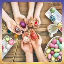 Conjunto de 3 Canetas de Desenho de Cera Quente Pysanka para Artes Decorativas para Ovos de Páscoa Suprimentos Pysanky