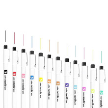 12 Colors 05 Mikrometerpennsats,  Fineliner Ritningskonstpennor, -Pen Fineliner Ink Set, Micrometer Pens för Artist