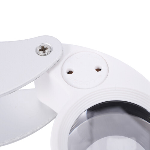 40 X 25mm Lente de Cristal Lupa con LED 1