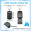 Gray Plastic Casing 8 Digits Electronic  Calculator w Keychain 7