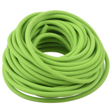 Tubing Exercise Rubber Resistance Band Catapult Dub Slingshot Elastic, Green 10M
