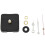 Clockwork with 3 Pointer Sets 3 Pointer Black + Red DIY NEW 2