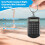 Gray Plastic Casing 8 Digits Electronic  Calculator w Keychain 3