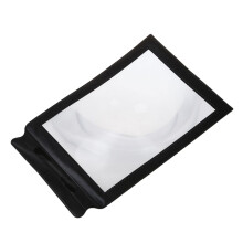 A4 Full Page 3x Magnifier Sheet Large Magnifying Glass Book Reading Aid Lens