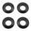 4Pcs Universal Kayak Canoe Raft Paddle Oar Drip Rings  Guards Ring Paddle Accessories Replacement 1