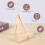 24 Pack  Wood Display Easel Wood Easels Set For Paintings  Small Acrylics Oil Projects 5