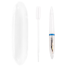 Penna Stilografica Pennino 0,5 Mm con Contagocce Penne Trasparenti Ad Alta Capacità Forniture Scolastiche per Ufficio per Regali di Scrittura per