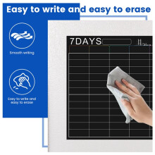 Magnetic Dry Erase Calendar Set 16X12 Inch Whiteboard Weekly Planner Organizer A3 White Board for Refrigerator Fridge Kitchen Home