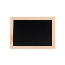 Pizarra de Doble Cara ArtesaníA de Madera Marco de Madera Pizarra PequeñA Tablero de Mensajes de Escritura DecoracióN del Hogar Lista de Bricolaje