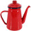 1.1L Enamel Coffee Pot Hand Tea Kettle Induction Cooker Gas Stove Universal Red 1