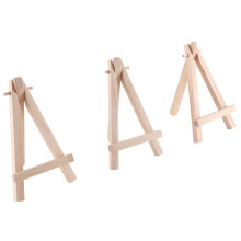 24Pcs 12.7cm Wooden Display Stands, Easels, Table Top Stands, Suitable For Children's Handicrafts, Business Cards