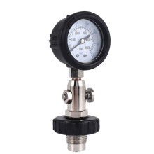 New DIN Air Tank Pressure Checker for Scuba Diving with 350Bar Gauge,Diving Gauge with Handle