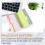 Sticky Notes Divider Sticky Notes Tabs ,Tabbed Self-Stick Lined Bright Colors Notepad, 4X6Inch,2 Pcs 120 Index Notes 8