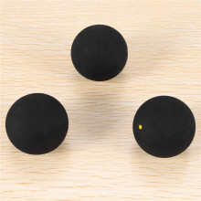 3Pcs Squash One-Yellow-Dot Low Speed Sports Rubber Balls Professional Player Competition Squash