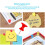 Push Pins 100-Pack Large Thumbtacks Used for Cork Board Bulletin Board with Plastic Case 5