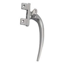 Aluminum Alloy Sliding Window Handle with Noise Reduction Rubber Block and 35mm Thick Base