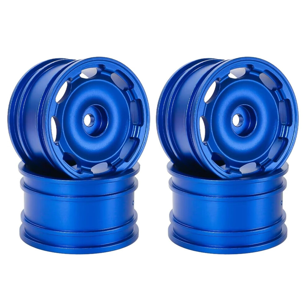 1/10 Rc Car Wheels 42Mm Metal Drift Rims Compatible With Tamiya M03 M04 M05 M06 M07 Mb01 Xm01 Racing 9073542356424