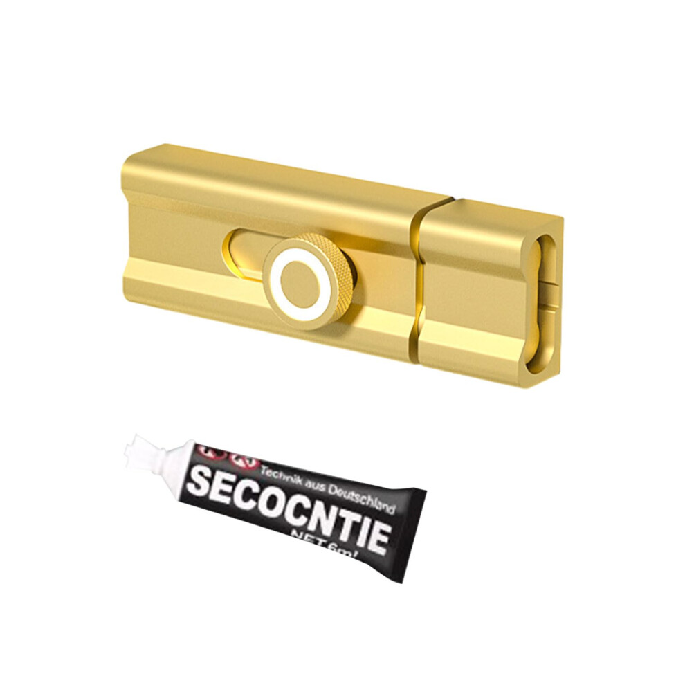 Adjustable Door Security Lock Aluminum Alloy For Bedroom Privacy Dormitory And Rental Room Use 9174973015765