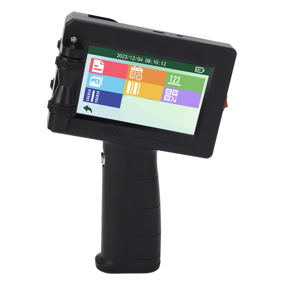 Handheld Inkjet Printer 4.3' Touchscreen For Packaging Date And Batch Coding On Multiple Surfaces 9073542396208