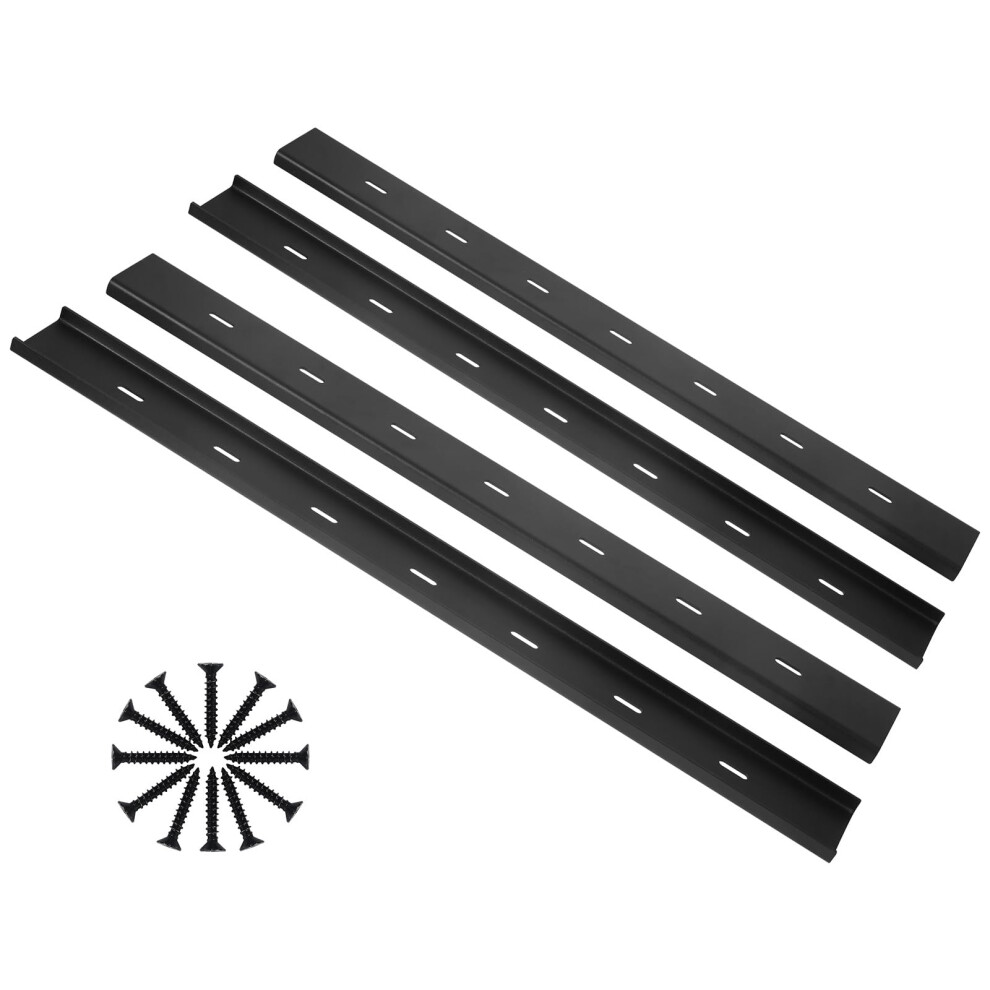 Set Of 4 C Channel Table Support 36 Inch Steel Brackets Prevent Warping Hidden Metal Reinforcement 9053599441595