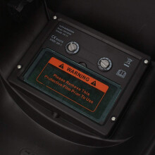 Auto Darkening Welding Helmet with Solar Backup, Dual Power, Temp Resistant Face Shield for MIG ARC