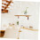 2pcs Heavy Duty Floating Shelf Bracket with Hidden Wall Mount Support 2