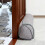 32 Inch Under Door Draft Stopper – Energy Saving, Noise and Light Blocking, Triangle Design, Gray 1