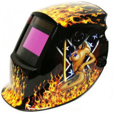 Cowgirl Auto Darkening Welding Helmet, Precision Fit, Impact and Corrosion Resistant for Heavy Duty Work