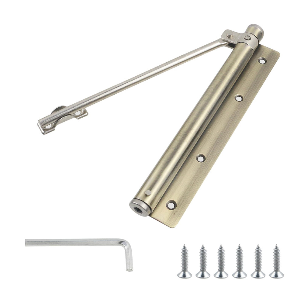 Adjustable Stainless Steel Automatic Door Closer With Double Spring For Residential Or Commercial Use 9771547118824