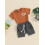 (18-24 Months, Brown) Καλοκαιρινά ρούχα για 2 τεμάχια 5