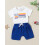 (12-18 Months, Navy Blue) Σετ σορτς για μονόχρωμα σορτς 3