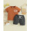 (6-12 Months, Brown) Καλοκαιρινά ρούχα για 2 τεμάχια 10