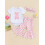 (6-12 Months, White) Ensemble été bébé (3 pièces). 2