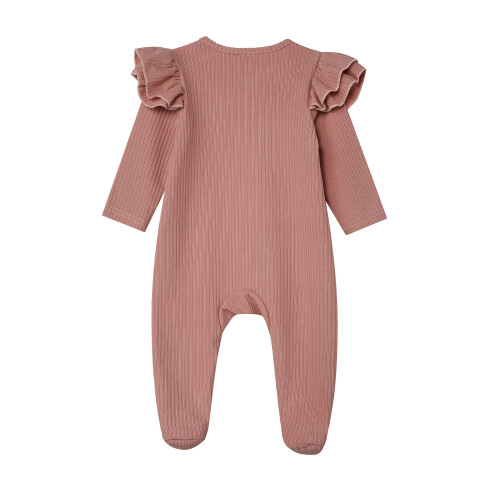 (9-12M Months, Pink) Βρεφική φόρμα με κορίτσια, άνοιξη-φθινόπωρο 1