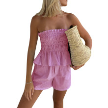 (L, Pink) Conjunto feminino de e streetwear.