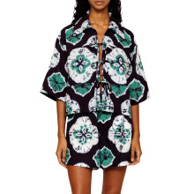 (XL, Navy Blue) Γυναικείο σετ πιτζάμας για παραλία