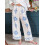 (S, Blue) Calças femininas largas, uso casual. 3