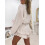 (XL, White) Γυναικεία ρούχα παραλίας με φούστα. 4