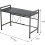 2 Tier Extendable Microwave Oven Rack Kitchen Storage Organiser Black 3