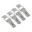 4Pcs Heavy Duty Toggle Latch with Lock, Iron Spring Loaded Clamp Catch for Boxes and Cabinets 1