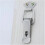 4Pcs Heavy Duty Toggle Latch with Lock, Iron Spring Loaded Clamp Catch for Boxes and Cabinets 4