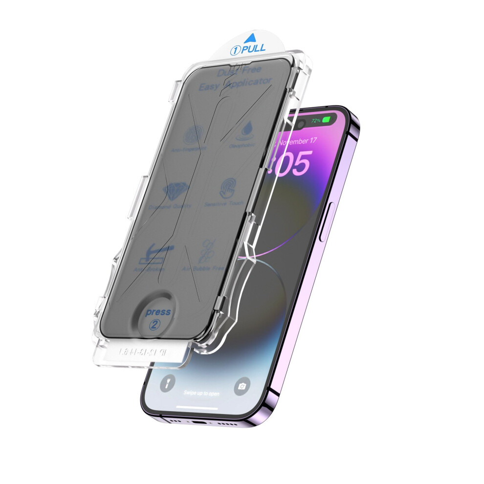Privacy Tempered Glass Screen Protector 6.7 Inch Antifingerprint Full Coverage For Iphone 14 Pro Max 9073542357360